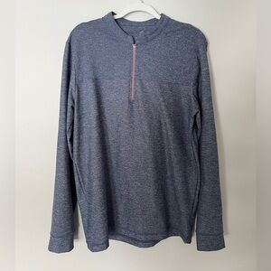 SWANNIES Blue Quarter-Zip Pullover